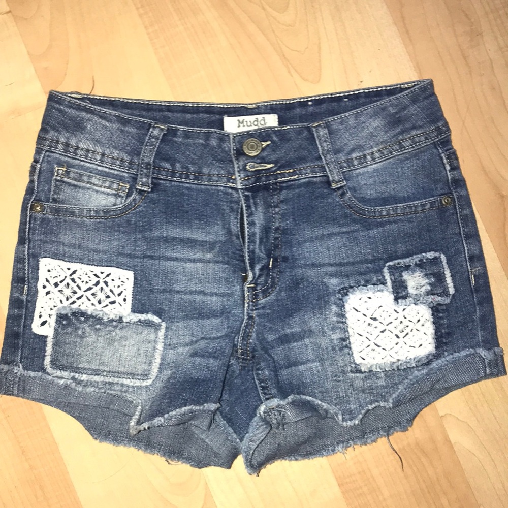 kids mudd jean shorts